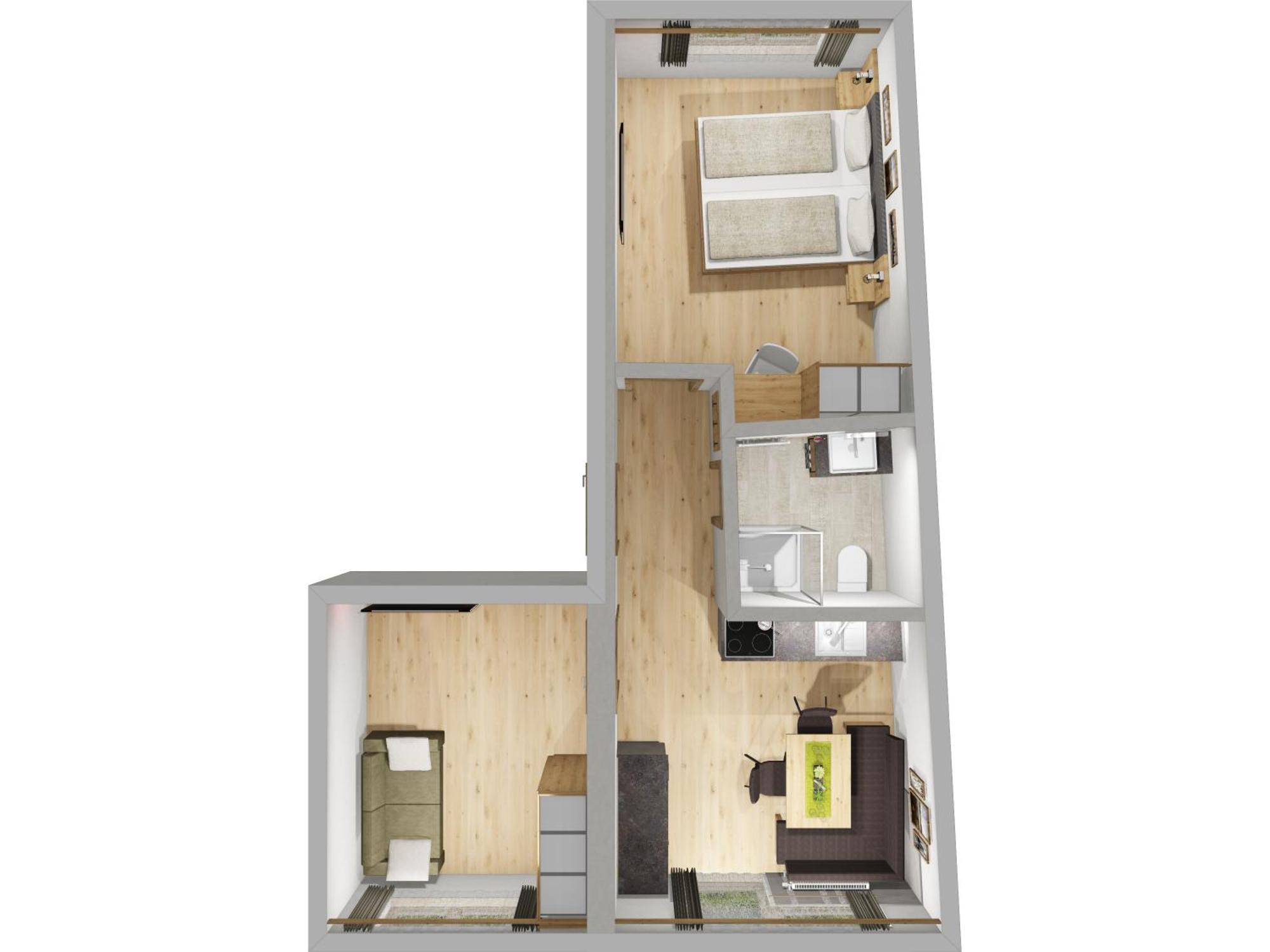 Haus Kathrein Apartment Prutz Ngoại thất bức ảnh